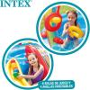 image:imageIntex 57183EP 101 Inch Swim Center Shootin Hoops Inflatable Family Swimming Pool BlueMulticolor