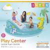 image:imageIntex 57183EP 101 Inch Swim Center Shootin Hoops Inflatable Family Swimming Pool BlueMulticolor