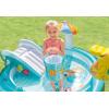 image:imageIntex 57183EP 101 Inch Swim Center Shootin Hoops Inflatable Family Swimming Pool BlueMulticolor