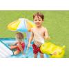 image:imageIntex 57183EP 101 Inch Swim Center Shootin Hoops Inflatable Family Swimming Pool BlueMulticolor