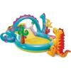 image:imageIntex 57183EP 101 Inch Swim Center Shootin Hoops Inflatable Family Swimming Pool BlueMulticolor