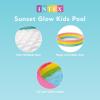 image:imageIntex Kiddie Pool  Kids Summer Sunset Glow Design  58 x 13