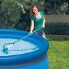 image:imageIntex Metal Frame 10 x 30 Round Outdoor Swimming Pool Set with 330 GPH Filter Pump Maintenance Kit Cover and Filter Cartridges 6 Pack