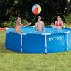 image:imageIntex Metal Frame Swimming Pool with Filter Pump and Pool Cleaning Kit 2 Pack