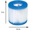 image:imageIntex Pool Filter 6 Pack with Intex 10Foot Round Above Ground Pool Cover