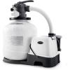 image:imageIntex ZX100 Automatic Pressure Side Swimming Pool Cleaner with 26679EG 2150GPH 16 Krystal Clear Saltwater System and Sand Filter Pump