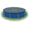 image:imageINTEX 28091E 24ft X 8in Round AllSeason Deluxe Pool Cover for 24ft Round Frame Above Ground Pools with Secure RopeTie and PreDrilled Drain Holes15 Round