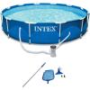 image:imageIntex 12 x 25 Round Pool w Filter Pump amp Pool Cleaning Kit w Vacuum amp Pole