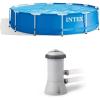 image:imageIntex 12Ft x 30In Swimming Pool 530 GPH Pool Cartridge Filter Pump