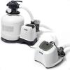 image:imageIntex 3000 GPH Sand Filter Pump with BuiltIn Timer and Krystal Clear Saltwater System Maintenance Set for Above Ground Outdoor Swimming Pools