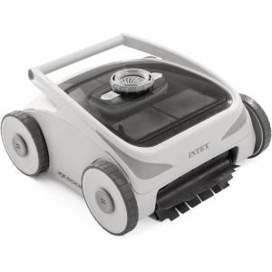 image:imageINTEX 28623E ZX500R Cordless Electric Robotic Pool Cleaner for Above Ground In Ground Swimming Pools with Max Depth of 79in 120min Run Time on Full Charge