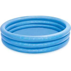 image:imageINTEX 58426EP Crystal Blue Inflatable Kiddie Pool 58in x 13in for Ages 2
