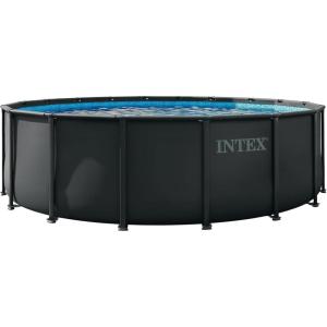 image:imageINTEX Ultra XTR Deluxe Round Above Ground Swimming Pool Set 18ft x 52in  Includes Krystal Clear Cartridge Filter Pump  Easy to AssembleUpdated Packaging