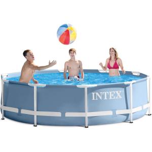 image:imageIntex 10ft X 30in Prism Frame Pool Set with Filter Pump