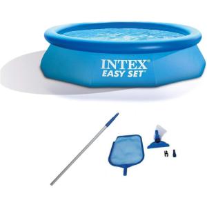 image:imageIntex 10x25 Kid Swimming Pool wFilter Pump amp Cleaning Maintenance Kit