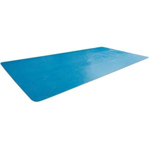 image:imageIntex 16 x 32 Foot Rectangular Frame Above Ground Swimming Pool Solar Cover