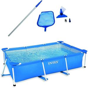 image:imageIntex 85 x 53 x 26 Above Ground Swimming Pool amp Cleaning Maintenance Kit