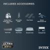 image:imageINTEX 26333EH Ultra XTR 20ft x 48in Above Ground Swimming Pool Set with Sand Filter Pump and OptiFlow 50lb Premium Filter Sand14 x 42