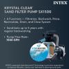 image:imageINTEX 26333EH Ultra XTR 20ft x 48in Above Ground Swimming Pool Set with Sand Filter Pump and OptiFlow 50lb Premium Filter Sand16 x 48