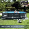 image:imageINTEX 26333EH Ultra XTR 20ft x 48in Above Ground Swimming Pool Set with Sand Filter Pump and OptiFlow 50lb Premium Filter Sand16 x 48