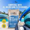 image:imageINTEX 26333EH Ultra XTR 20ft x 48in Above Ground Swimming Pool Set with Sand Filter Pump and OptiFlow 50lb Premium Filter Sand20 x 48