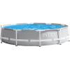 image:imageINTEX 26701EH Prism Frame Above Ground Swimming Pool Set 10ft x 30in  Includes 330 GPH Filter Pump  Removable Pool Ladder