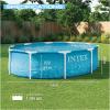 image:imageINTEX 28206EP 10Ft X 30In Beachside Metal Frame Above Ground Swimming Pool Pool Only Pump Not IncludedUpdated Packaging