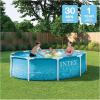 image:imageINTEX 28206EP 10Ft X 30In Beachside Metal Frame Above Ground Swimming Pool Pool Only Pump Not IncludedUpdated Packaging