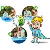 image:imageINTEX 28279EH Rectangular Frame Above Ground Swimming Pool Set 14ft x 33in  Includes 530 GPH Cartridge Filter Pump  SuperTough Puncture Resistant  Rust Resistant  1883 Gallon CapacityPool Only