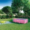 image:imageINTEX 28290EP 8Ft X 30In Pink Metal Frame Above Ground Swimming Pool85 x 5 x 26