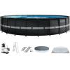 image:imageINTEX Ultra XTR 22 ft x 48 in Above Ground Pool Set Round Swimming Pool with Steel Frame 2100 GPH Sand Filter Pump Ladder Cover amp Ground ClothOriginal Packaging