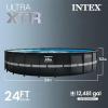 image:imageINTEX Ultra XTR 22 ft x 48 in Above Ground Pool Set Round Swimming Pool with Steel Frame 2100 GPH Sand Filter Pump Ladder Cover amp Ground ClothOriginal Packaging