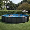 image:imageINTEX Ultra XTR 22 ft x 48 in Above Ground Pool Set Round Swimming Pool with Steel Frame 2100 GPH Sand Filter Pump Ladder Cover amp Ground ClothUpdated Packaging