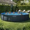 image:imageINTEX Ultra XTR 22 ft x 48 in Above Ground Pool Set Round Swimming Pool with Steel Frame 2100 GPH Sand Filter Pump Ladder Cover amp Ground ClothUpdated Packaging