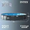 image:imageINTEX Ultra XTR 22 ft x 48 in Above Ground Pool Set Round Swimming Pool with Steel Frame 2100 GPH Sand Filter Pump Ladder Cover amp Ground ClothUpdated Packaging