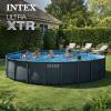image:imageINTEX Ultra XTR 22 ft x 48 in Above Ground Pool Set Round Swimming Pool with Steel Frame 2100 GPH Sand Filter Pump Ladder Cover amp Ground ClothUpdated Packaging