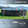 image:imageINTEX Ultra XTR 22 ft x 48 in Above Ground Pool Set Round Swimming Pool with Steel Frame 2100 GPH Sand Filter Pump Ladder Cover amp Ground ClothUpdated Packaging