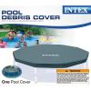 image:imageIntex 12 Foot by 30 Inches Above Ground Pool and Intex 12 Foot Round Pool Cover Material PVC with Capacity of 6 Person Gray