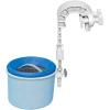 image:imageIntex 18 Foot Solar Vinyl Pool Cover and Wall Mounted Automatic Surface Skimmer