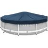 image:imageIntex 18FT X 8IN Round AllSeason Deluxe Winter Pool Cover for Above Ground Pools