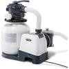 image:imageIntex 2100 GPH Above Ground Pool Sand Filter Pump Bundled with Krystal Clear Saltwater System Improved Circulation and Filtration