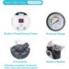 image:imageIntex 2100 GPH Above Ground Pool Sand Filter Pump Bundled with Krystal Clear Saltwater System Improved Circulation and Filtration