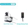 image:imageIntex 2100 GPH Sand Filter Pump Automatic Timer Device Bundled with Deluxe Maintenance Kit and WallMounted Surface Skimmer for Above Ground Pools