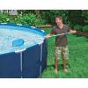image:imageIntex 26165EH 15Foot x 42Inch Easy Setup Portable Inflatable Outdoor Above Ground Round Swimming Pool Set with Ladder Filter Pump Cover and Cleaning Maintenance Kit with Vacuum Skimmer amp Pole