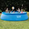 image:imageIntex 26165EH 15Foot x 42Inch Easy Setup Portable Inflatable Outdoor Above Ground Round Swimming Pool Set with Ladder Filter Pump Cover and Cleaning Maintenance Kit with Vacuum Skimmer amp Pole
