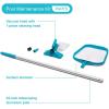 image:imageIntex 26165EH 15Foot x 42Inch Easy Setup Portable Inflatable Outdoor Above Ground Round Swimming Pool Set with Ladder Filter Pump Cover and Cleaning Maintenance Kit with Vacuum Skimmer amp Pole