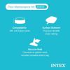image:imageIntex 26165EH 15Foot x 42Inch Easy Setup Portable Inflatable Outdoor Above Ground Round Swimming Pool Set with Ladder Filter Pump Cover and Cleaning Maintenance Kit with Vacuum Skimmer amp Pole