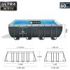 image:imageIntex 26355EH Ultra XTR 18ft x 9ft x 52in Above Ground Swimming Pool Set with Sand Filter Pump and OptiFlow 50lb Premium Filter Sand18 x 9 x 52
