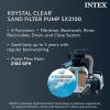 image:imageIntex 26355EH Ultra XTR 18ft x 9ft x 52in Above Ground Swimming Pool Set with Sand Filter Pump and OptiFlow 50lb Premium Filter Sand24 x 12 x 52