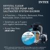 image:imageIntex 26355EH Ultra XTR 18ft x 9ft x 52in Above Ground Swimming Pool Set with Sand Filter Pump and OptiFlow 50lb Premium Filter Sand32 x 16 x 52